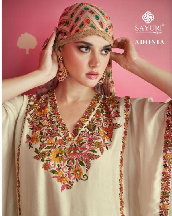 Sayuri Adonia Silk Designer Ready Made Collection